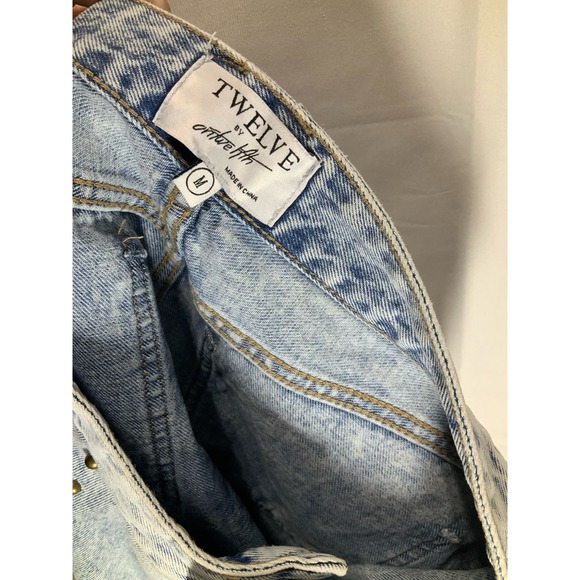 Twelve by Ontwelft Studded Denim skirt size Med. - Picture 3 of 3